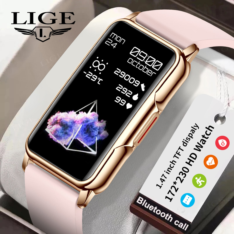 Luxury Watch On Wrist - LIGE 2026 Pulseira Inteligente Feminina para