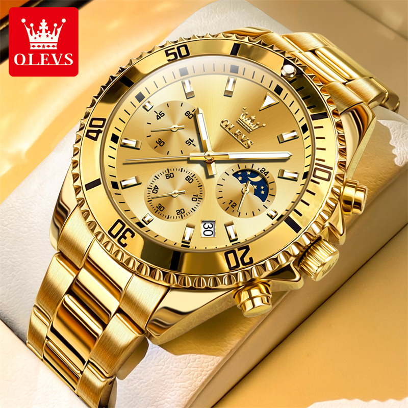 Luxury Watch Manufacturers - Olevs relógio masculino marca superior de