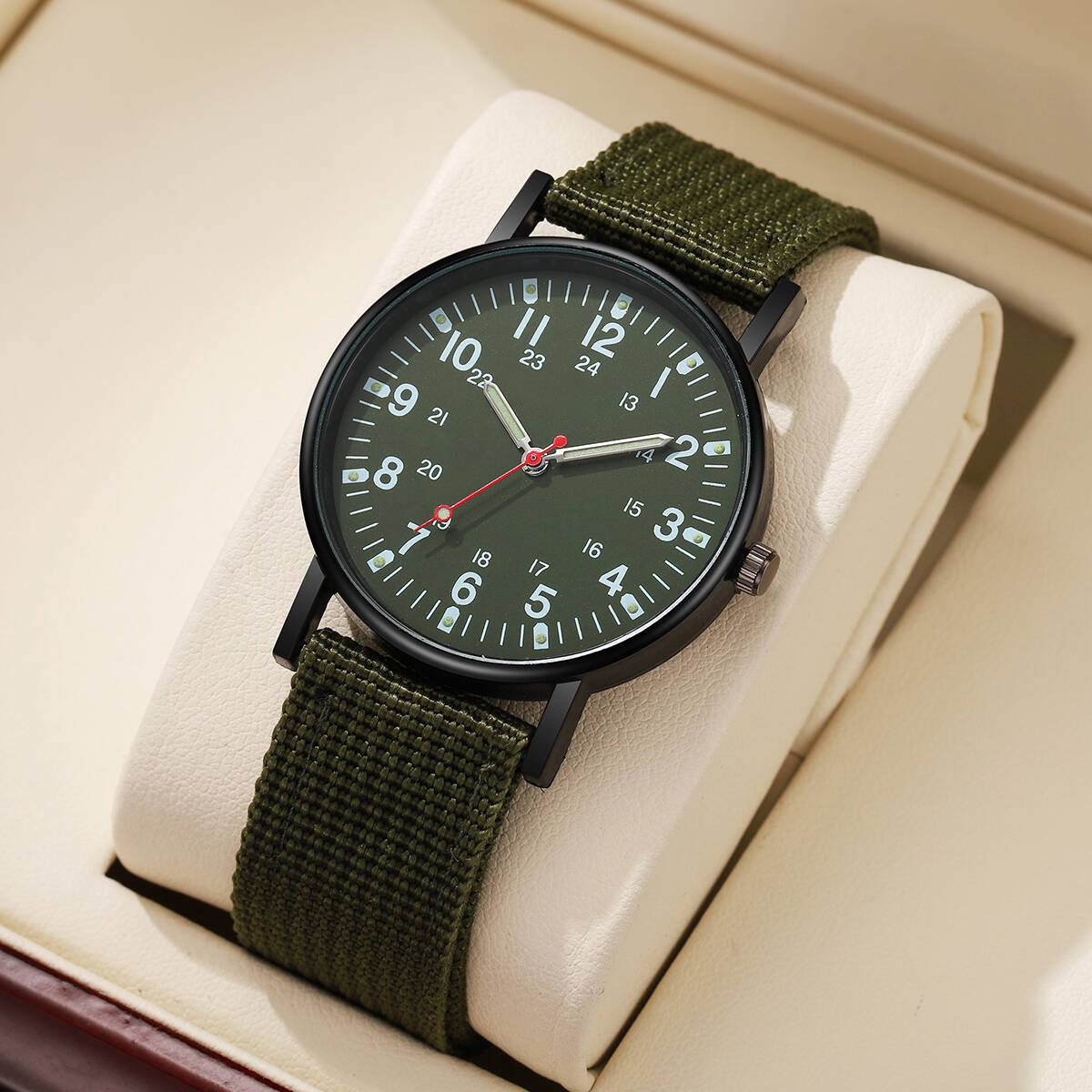 Field Watch Military - Relógios masculinos casual pulseira de náilon