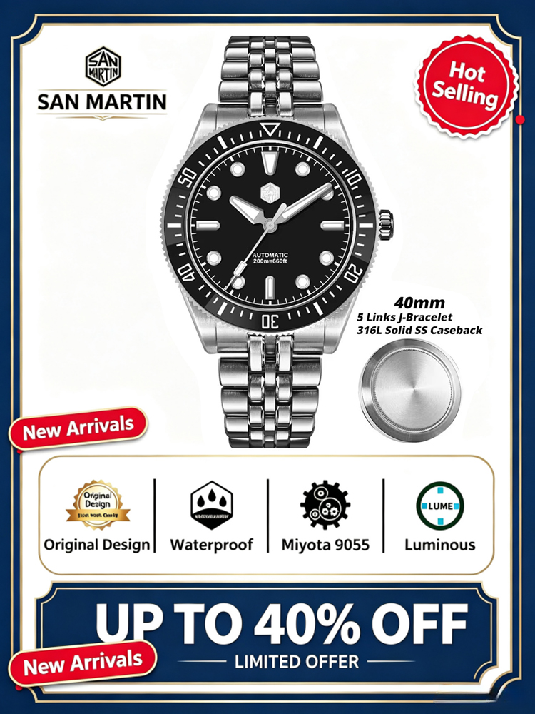 Luxury Watch G Shock - San Martin 2026 Novo SN0148 Relógio