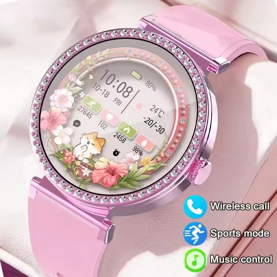 Luxury Watch On Wrist - Smartwatch de Luxo Feminino com Lembrete