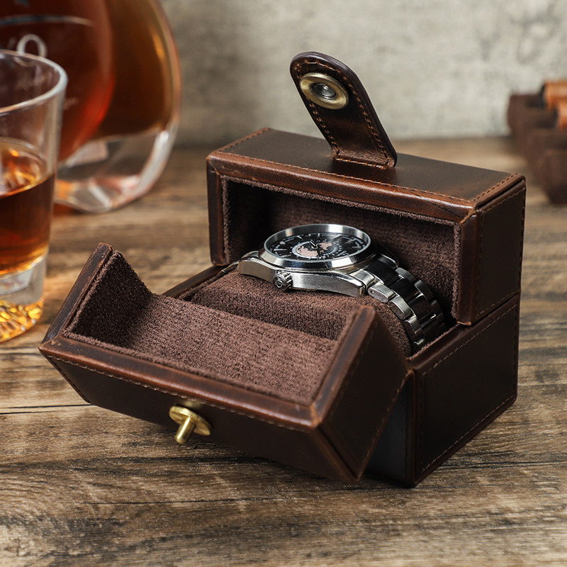 Luxury Watch Case Travel - Estojo de armazenamento de viagem portátil
