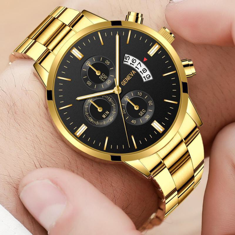 Best Luxury Quartz Watch - Nova moda masculina relógios esportivos calendário