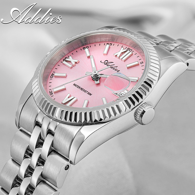 Luxury Watch Case Travel - Addies relógio feminino de luxo, cristal