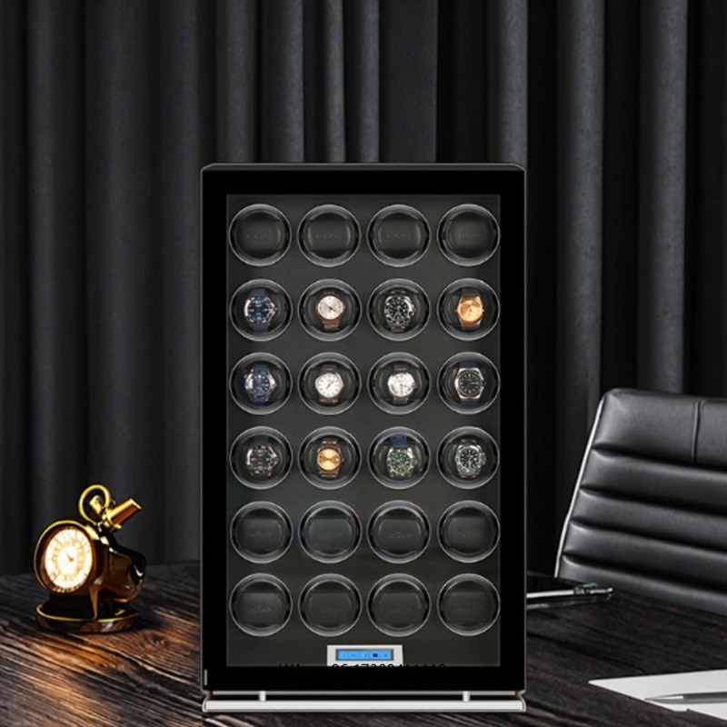 Luxury Watch Winder Box - Caixa de Relógio Automática de Luxo,