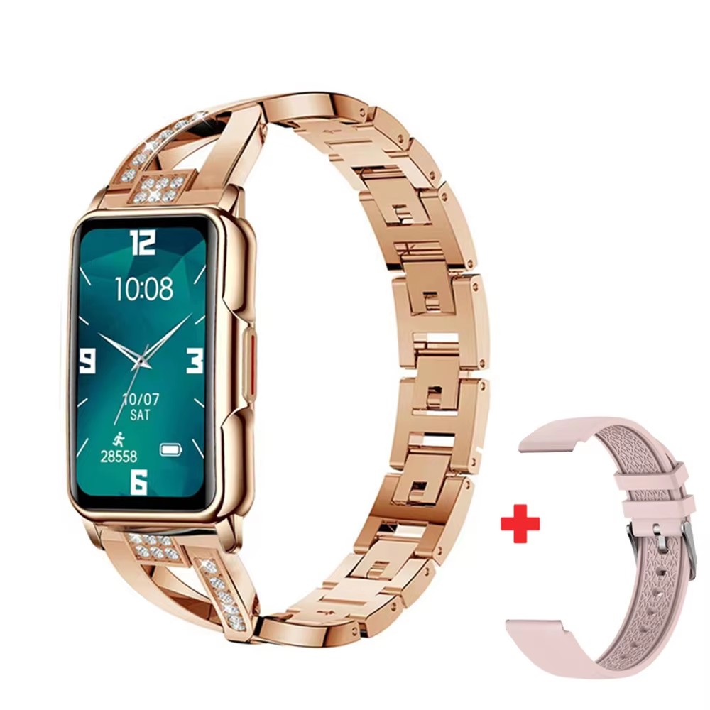 Luxury Watch On Wrist - Relógio inteligente feminino de luxo com