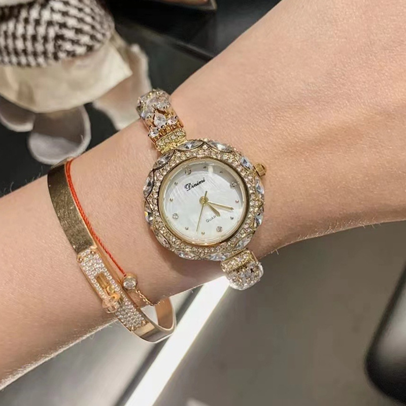 Luxury Watch Values - Relógio de pulseira feminino de estilo