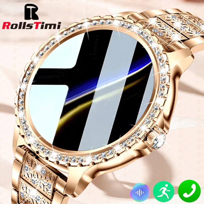 Luxury Watch On Wrist - Moda de luxo ouro feminino relógio