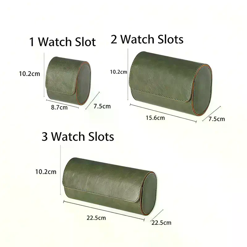 Estojo de Couro para Relógios  - Luxury Watch Case Travel avaliação e preço