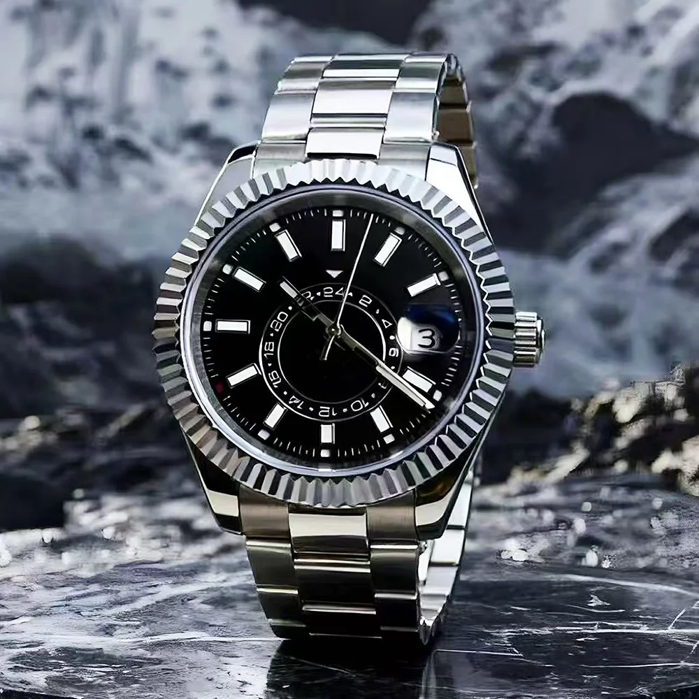 Relógios Mecânicos Masculinos, - Sapphire Crystal Display avaliação e preço