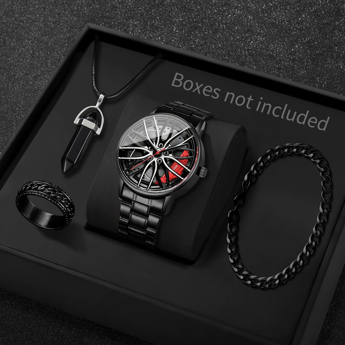 Conjunto de 4 Relógios Masculi - Luxury Watch Organizer For Men avaliação e preço