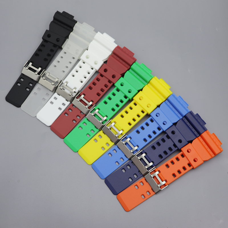 16mm pulseira de silicone para - Luxury Watch G Shock avaliação e preço