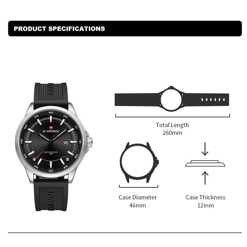 Relógio Masculino de Luxo NAVI - Field Watch Military avaliação e preço