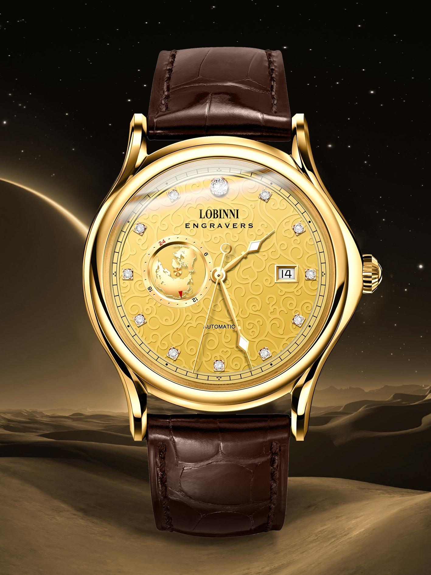 LOBINNI MIYOTA Relógio Masculi - Luxury Watch G Shock avaliação e preço