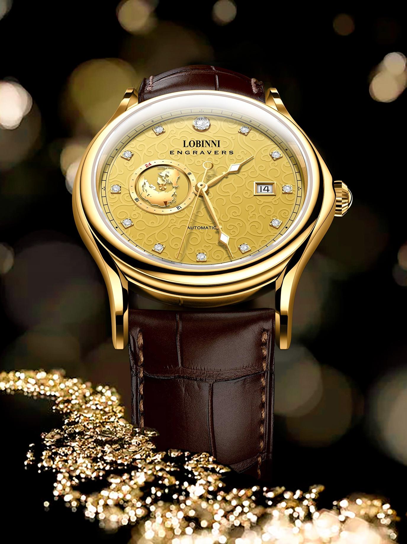 LOBINNI MIYOTA Relógio Masculi - Luxury Watch G Shock avaliação e preço
