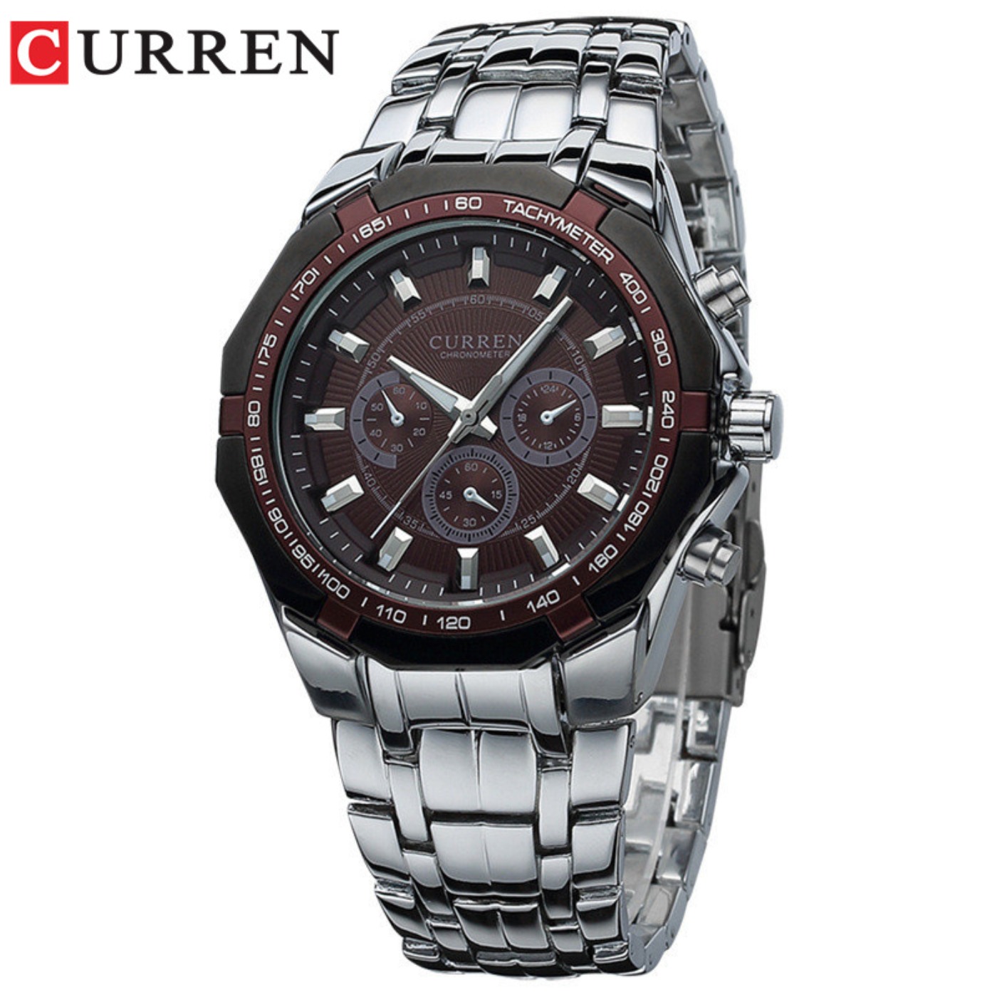 Relógio Masculino de Luxo CURR - Best Luxury Quartz Watch avaliação e preço