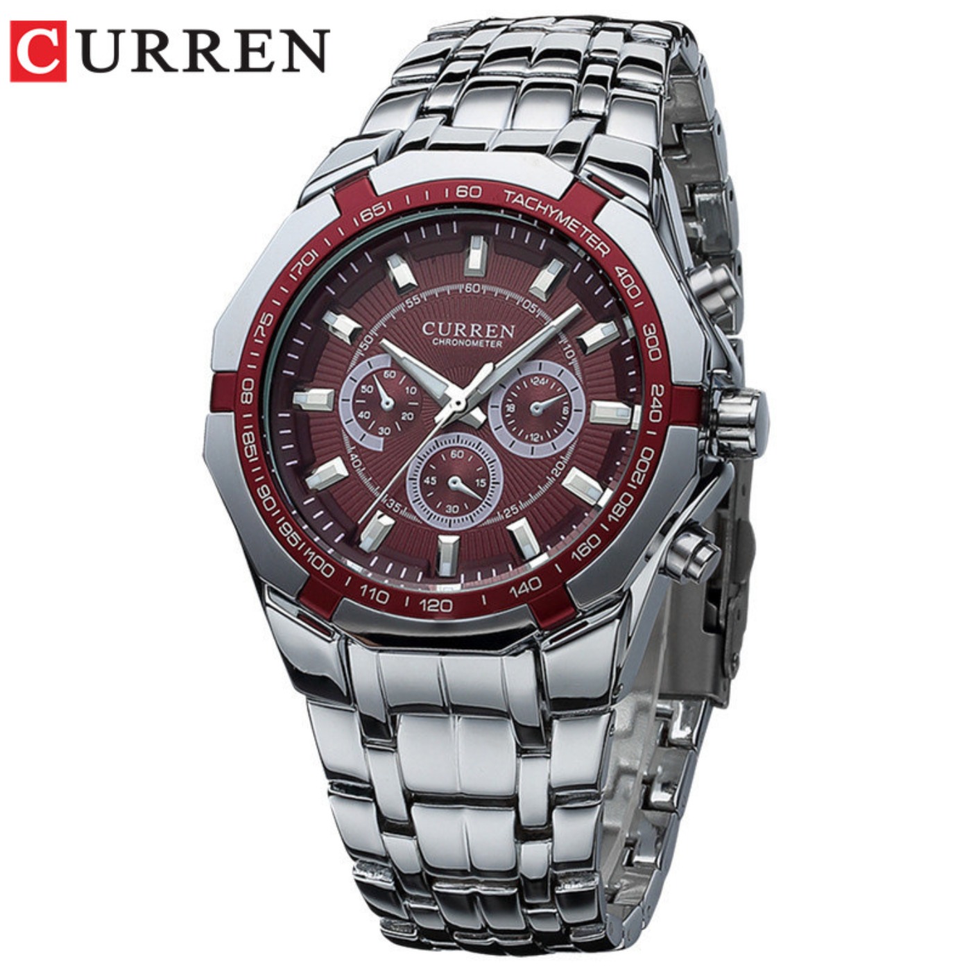 Relógio Masculino de Luxo CURR - Best Luxury Quartz Watch avaliação e preço