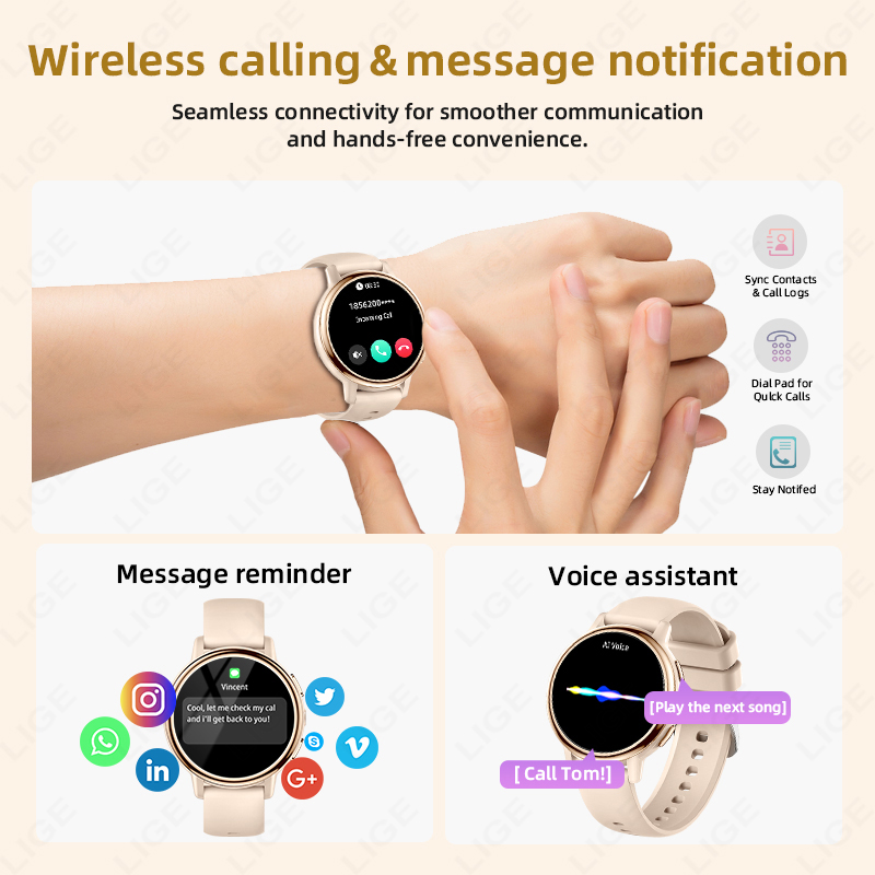 Relógio Inteligente Feminino L - Luxury Watch On Wrist avaliação e preço