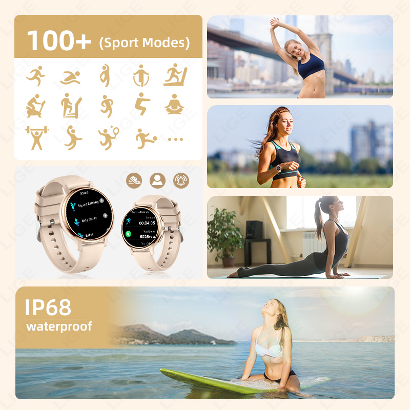 Relógio Inteligente Feminino L - Luxury Watch On Wrist avaliação e preço