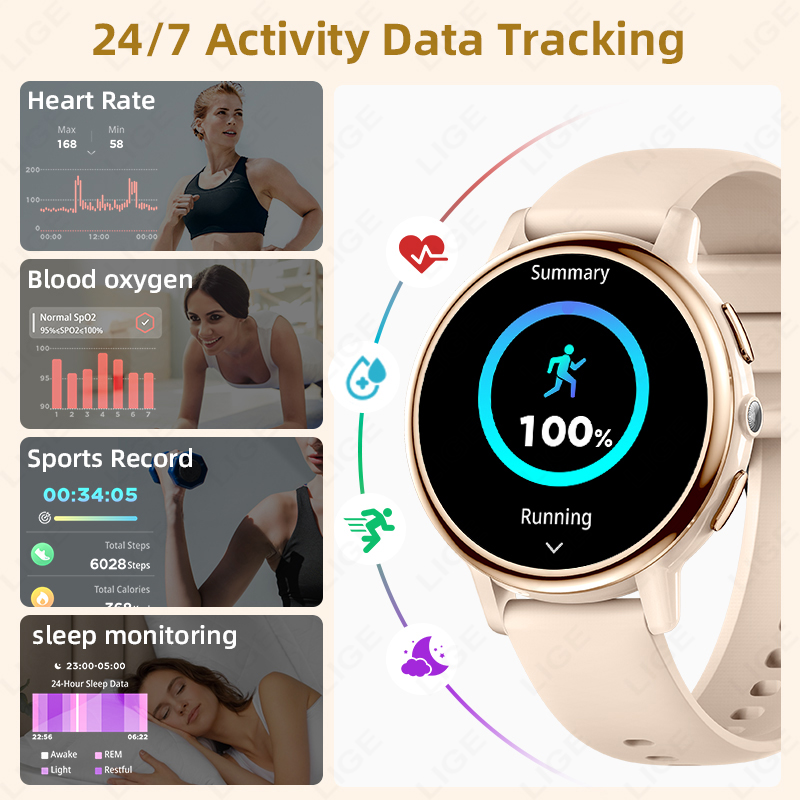 Relógio Inteligente Feminino L - Luxury Watch On Wrist avaliação e preço