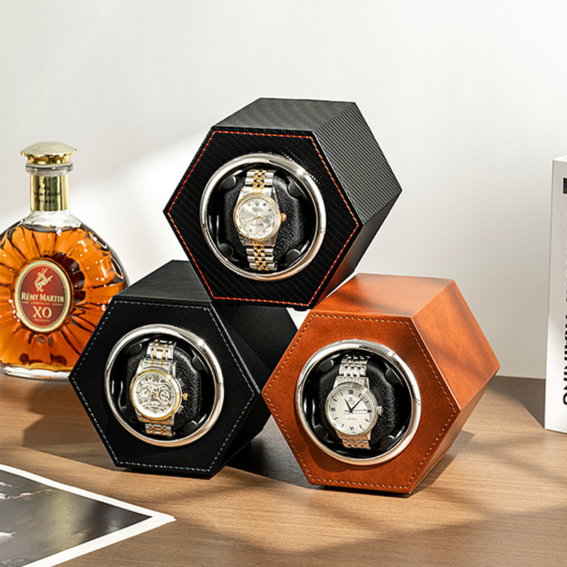 2024 novo enrolador de relógio - Luxury Watch Winder Box avaliação e preço