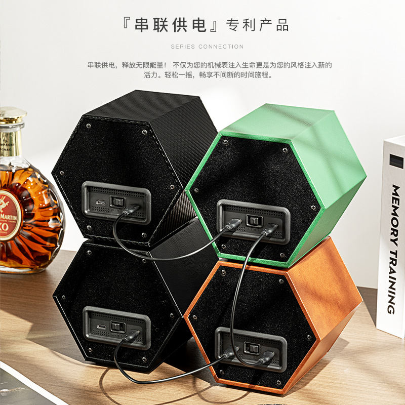 2024 novo enrolador de relógio - Luxury Watch Winder Box avaliação e preço
