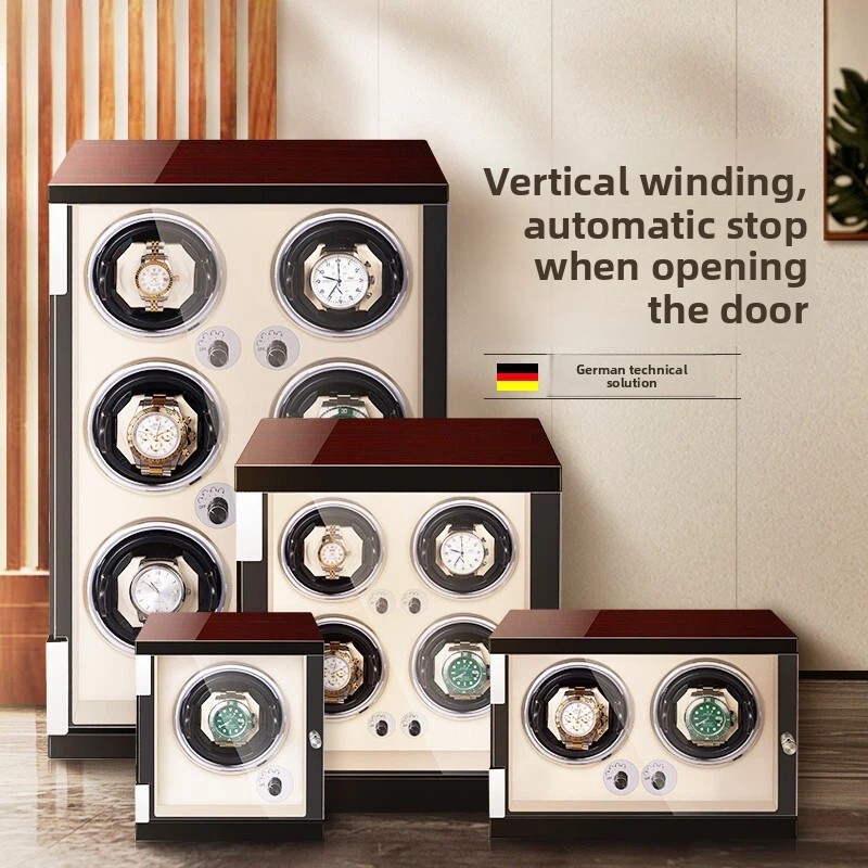 Caixa Rotativa Automática para - Luxury Watch Winder Box avaliação e preço