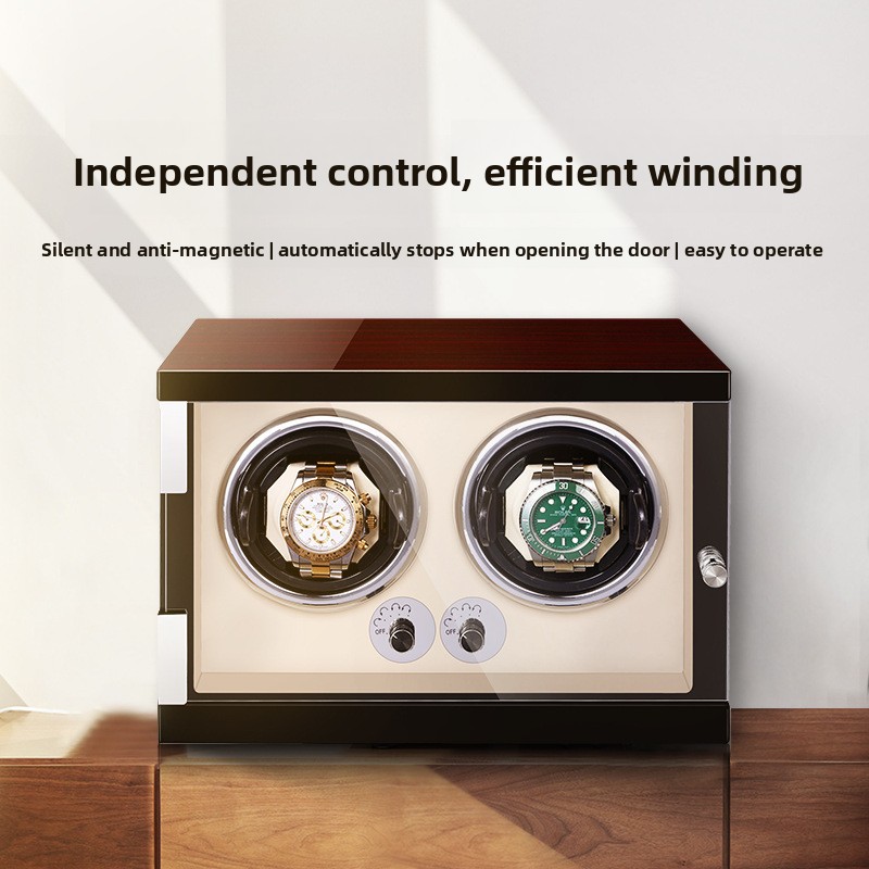 Caixa Rotativa Automática para - Luxury Watch Winder Box avaliação e preço