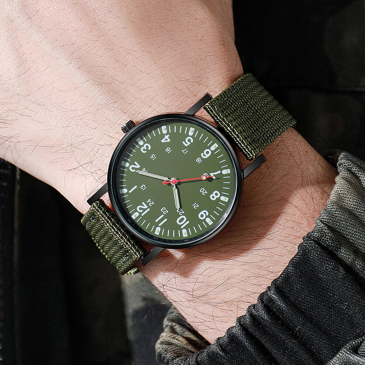 Relógios masculinos casual pul - Field Watch Military avaliação e preço