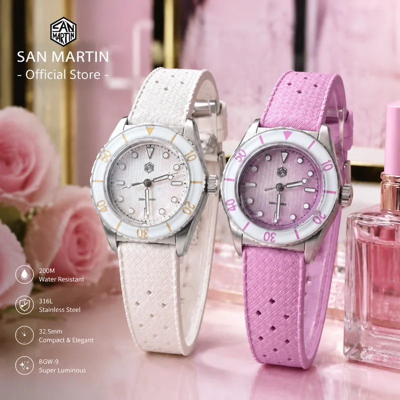 Relógio de Pulso Feminino San  - Sapphire Crystal Display avaliação e preço