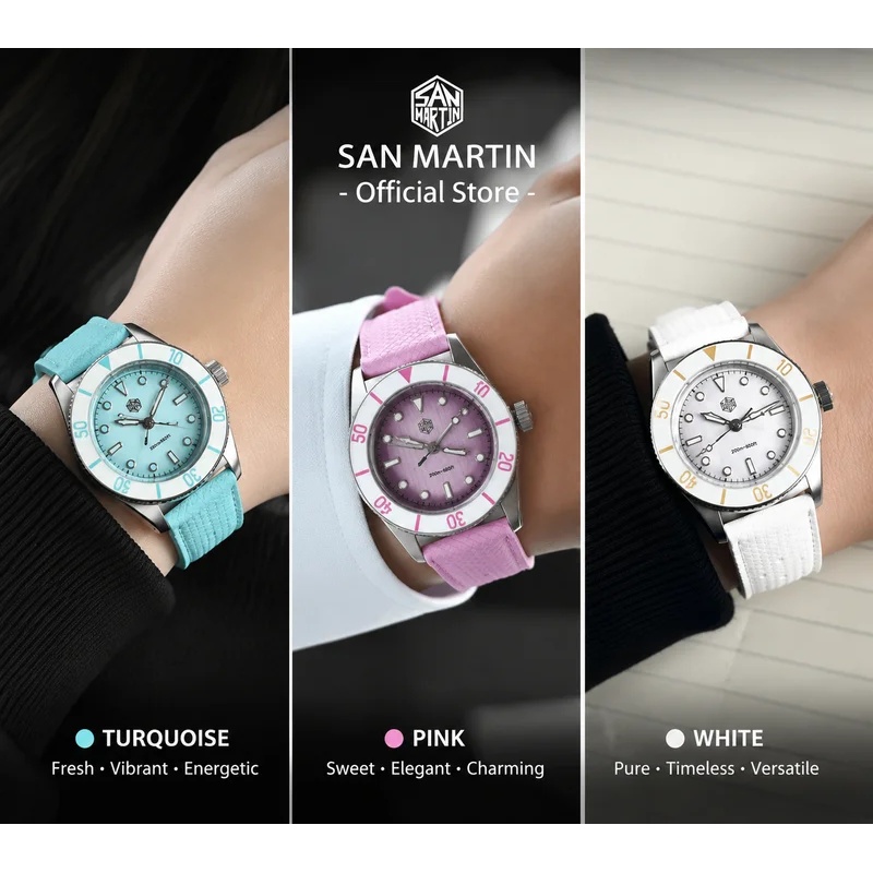 Relógio de Pulso Feminino San  - Sapphire Crystal Display avaliação e preço