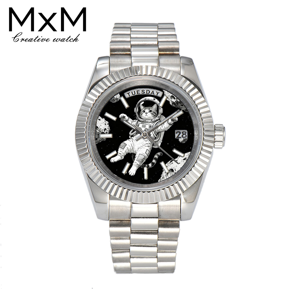 Relógio masculino criativo 40m - Sapphire Crystal Display avaliação e preço