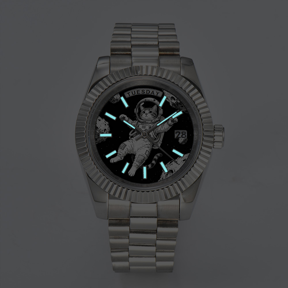 Relógio masculino criativo 40m - Sapphire Crystal Display avaliação e preço