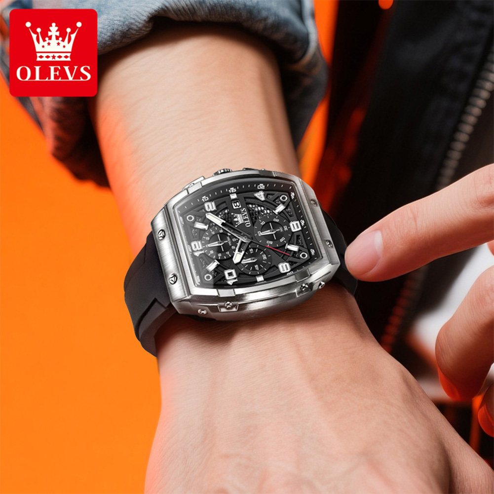 Olevs relógios masculinos 2976 - Luxury Watch Manufacturers avaliação e preço