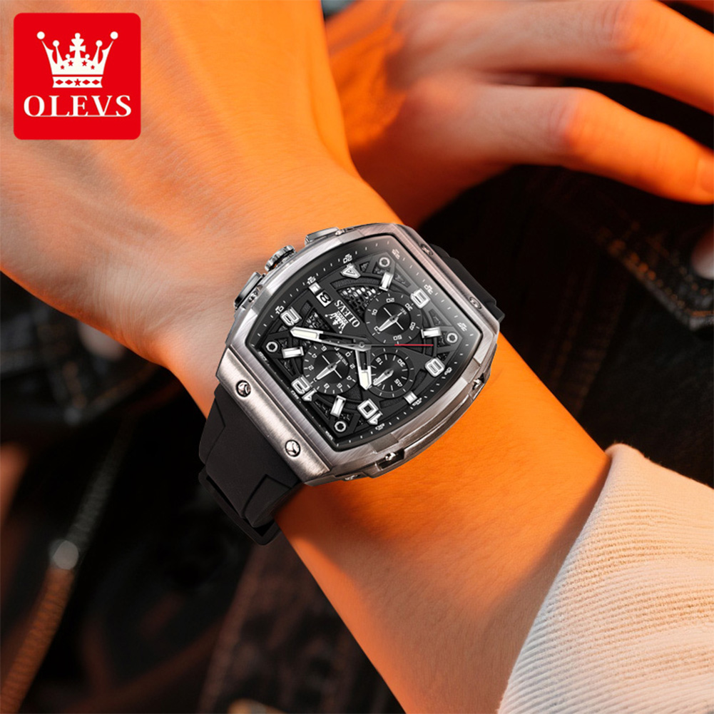 Olevs relógios masculinos 2976 - Luxury Watch Manufacturers avaliação e preço