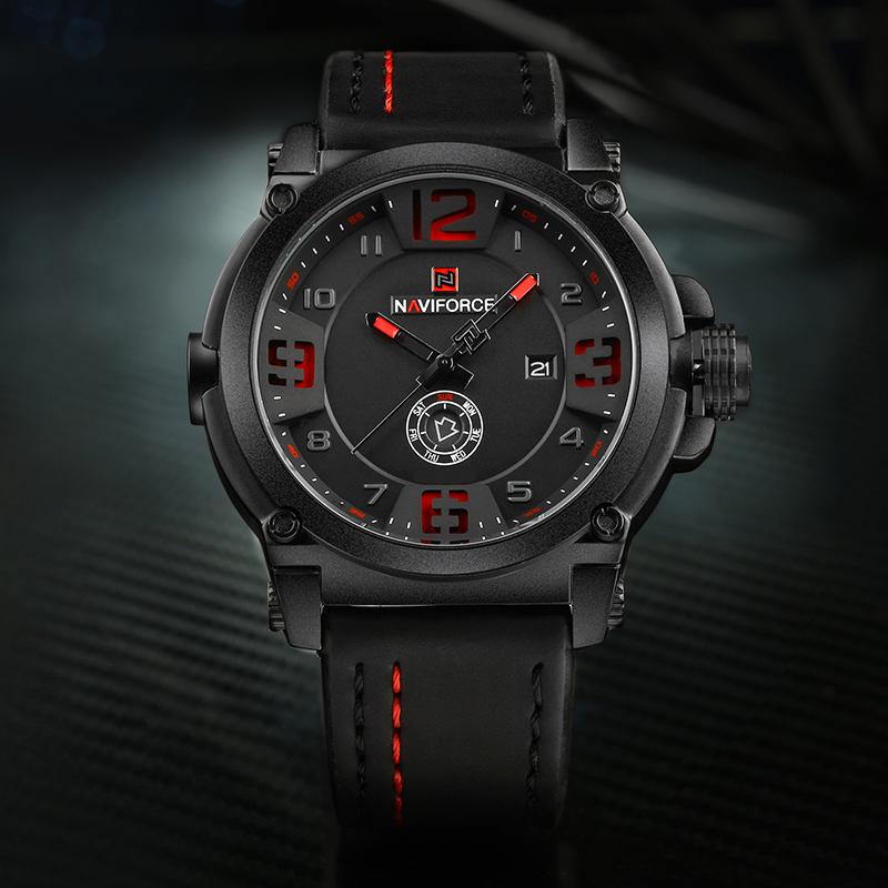 Marca de luxo naviforce relógi - Field Watch Military avaliação e preço