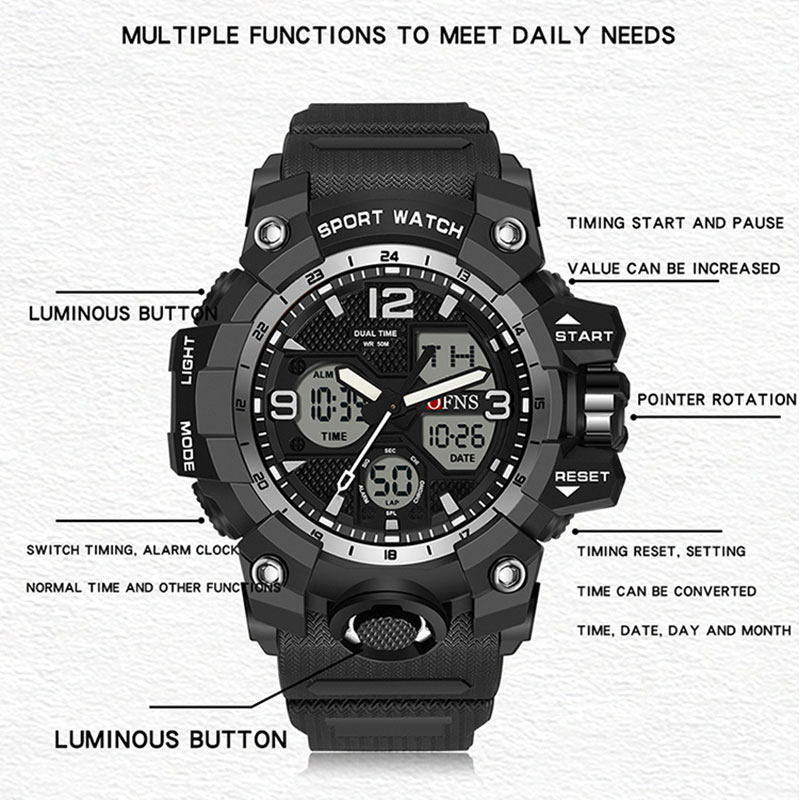 Marca de luxo estilo g relógio - Luxury Watch G Shock avaliação e preço
