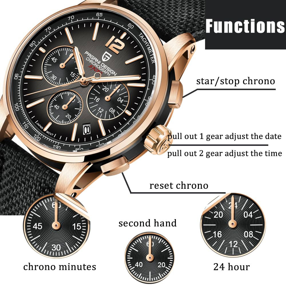 Pagani design novo relógio mas - Best Luxury Quartz Watch avaliação e preço