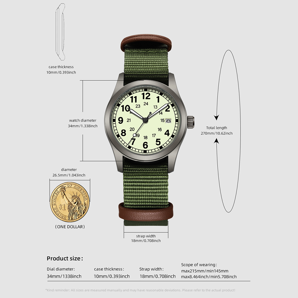 Relógio Feminino TPW 2026 com  - Field Watch Military avaliação e preço