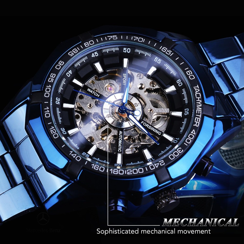 Relógio Mecânico Masculino Esq - Luxury Watch Image avaliação e preço