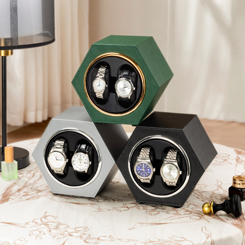 Novo Enrolador de Relógios Aut - Luxury Watch Winder Box avaliação e preço