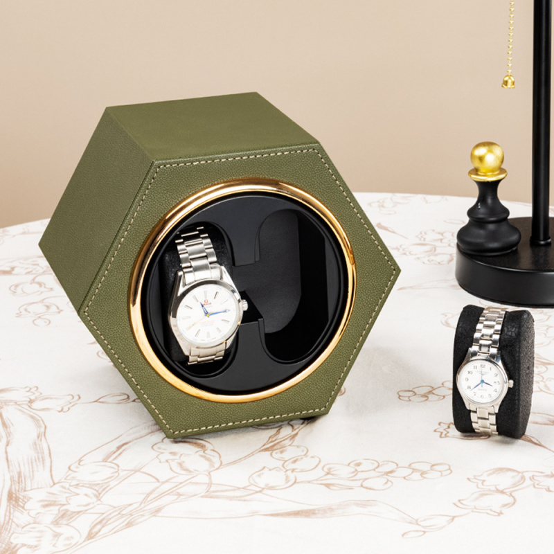 Novo Enrolador de Relógios Aut - Luxury Watch Winder Box avaliação e preço