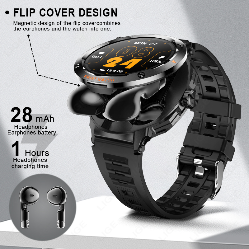 2025 relógio inteligente tws f - Luxury Watch On Wrist avaliação e preço