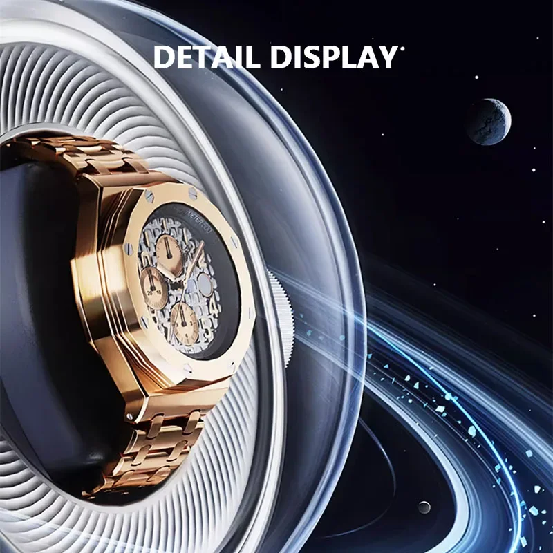 Série de pouso lunar relógio e - Luxury Watch Winder Box avaliação e preço