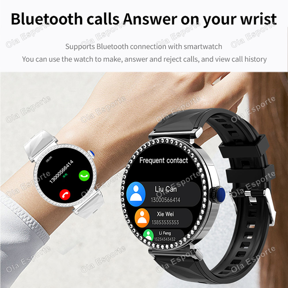 Smartwatch de Luxo Feminino co - Luxury Watch On Wrist avaliação e preço