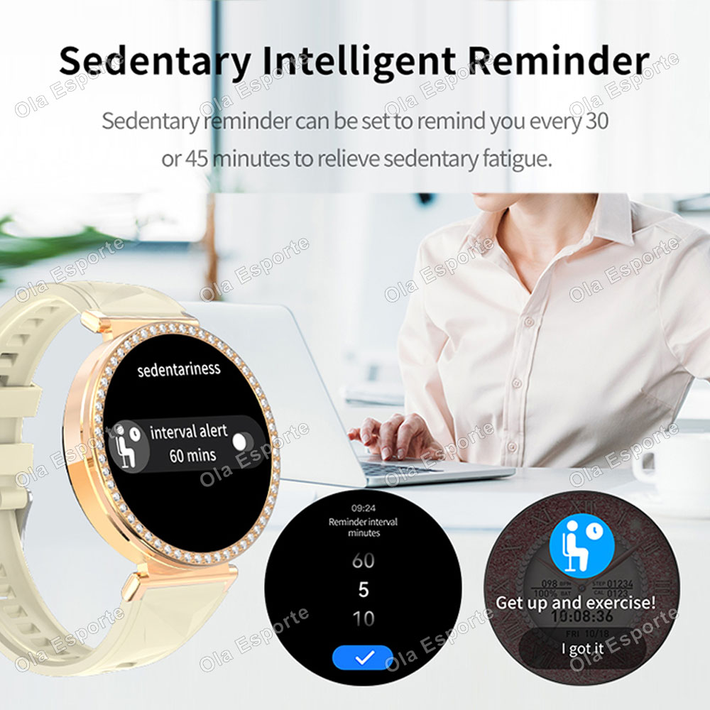 Smartwatch de Luxo Feminino co - Luxury Watch On Wrist avaliação e preço