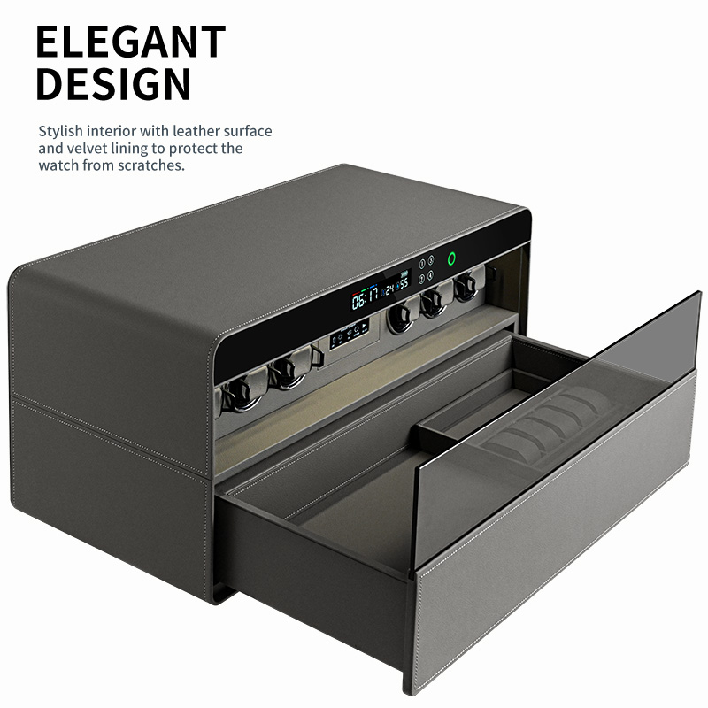 Venda Direta de Fábrica: Caixa - Luxury Watch Winder Box avaliação e preço