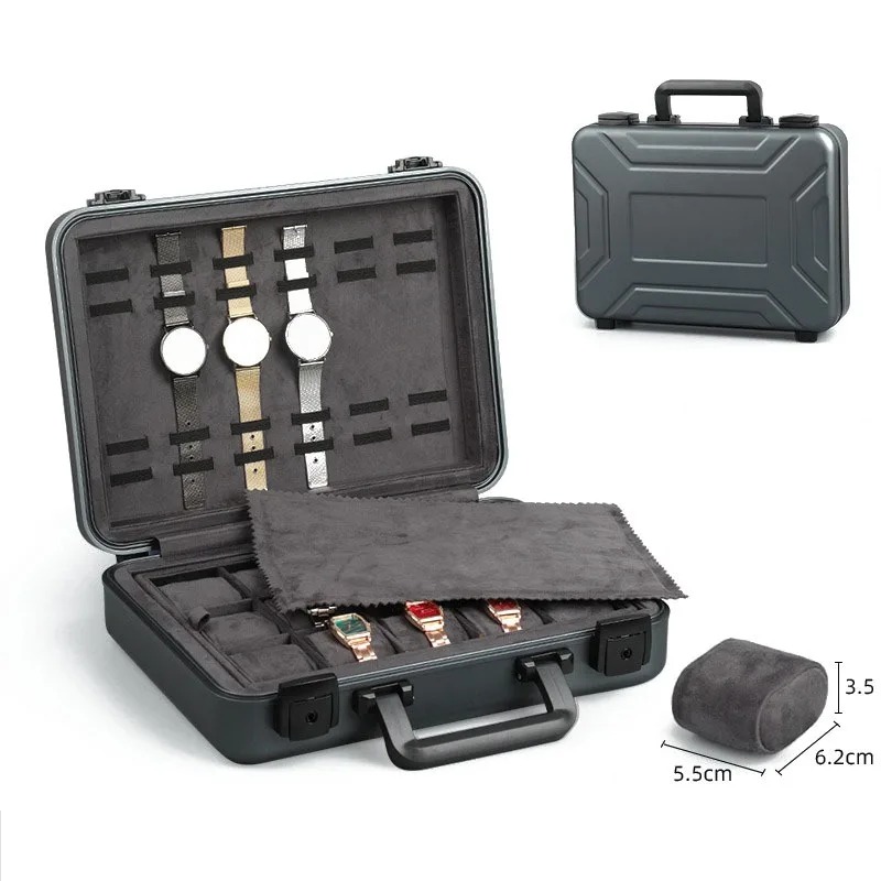 Caixa De Relógio De Alumínio D - Luxury Watch Case Travel avaliação e preço