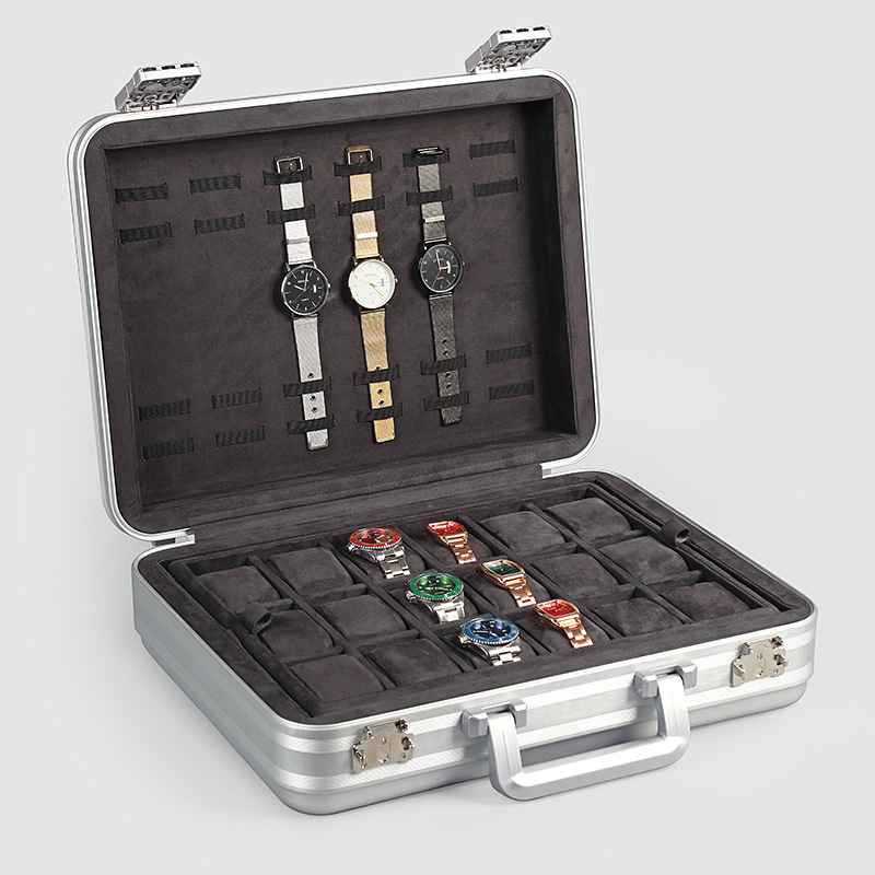 Caixa De Relógio De Alumínio D - Luxury Watch Case Travel avaliação e preço