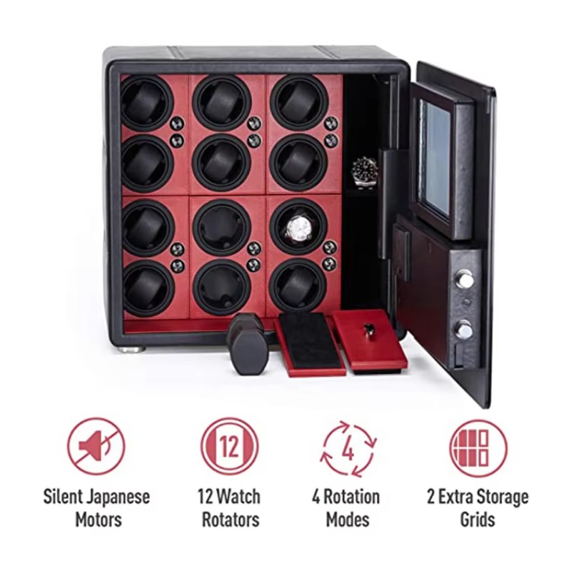 Caixa de Luxo para Relógios co - Luxury Watch Winder Box avaliação e preço